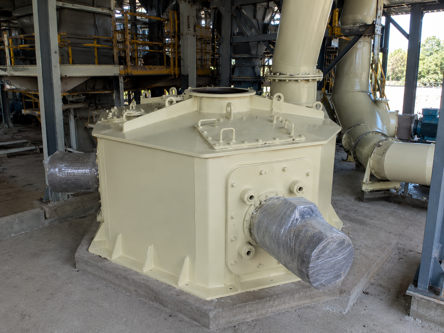 Multi wheel air classifier with multiple classifier rotors
