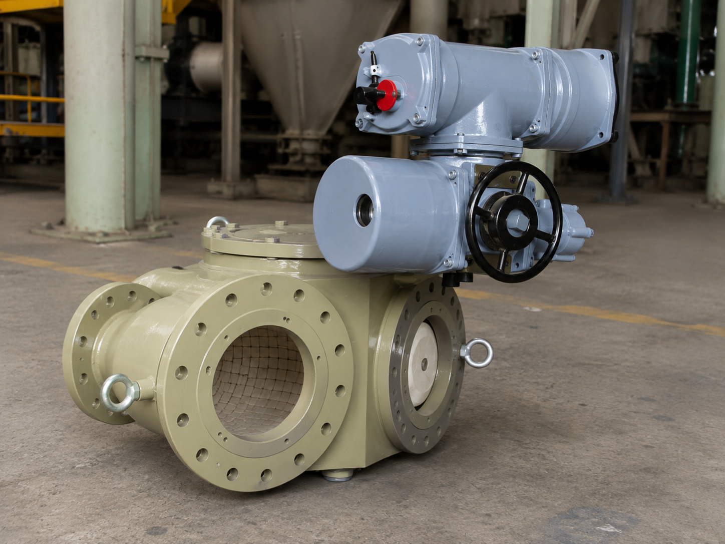 Cast iron WR Y-type diverter valve manufactured by Shree Hari Engineering Works